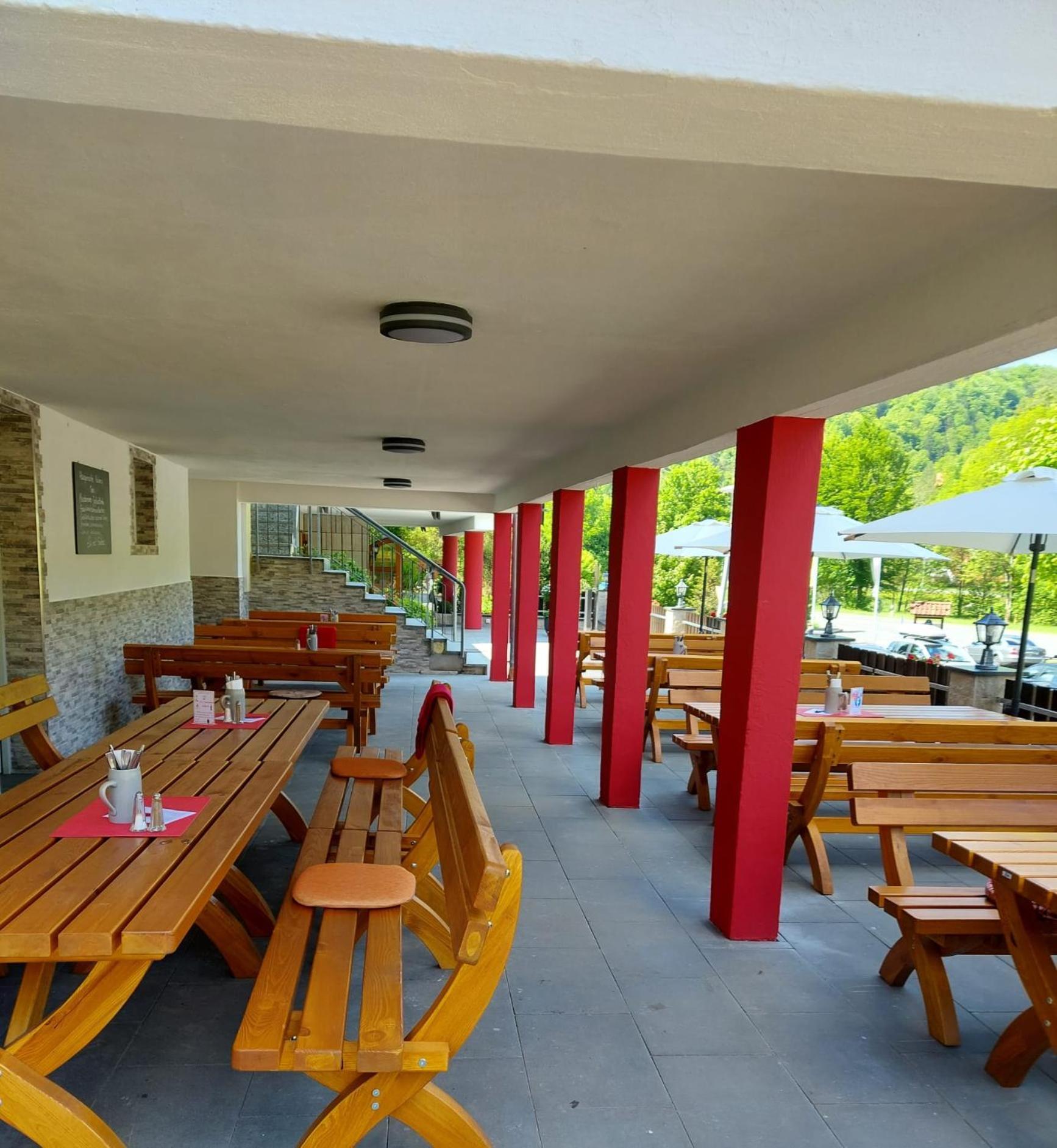 Hotel Landgasthof Frankenstern Gössweinstein Esterno foto
